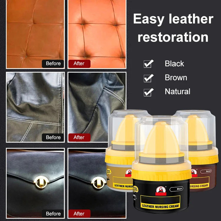 🔥2026 BEST‑SELLER｜50K+ VENDUTI🔥50% DI SCONTO ✨Compra 1 e ricevi 1 gratis✨🧴 Balsamo per lucidare e riparare la pelle｜Ripara graffi, restituisce lucentezza, nutre e protegge pelle di scarpe, sedili e arredi✨
