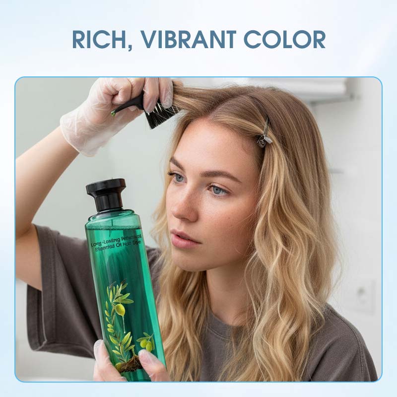 📢📢50% di sconto – Tintura per Capelli con Oli Botanici: Copertura 99% dei Bianchi, Colore Intenso & Nutrimento Profondo! 💆‍♀️🌿