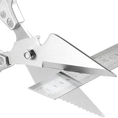 ✂️SCONTO DEL 60%! ✨ FORBICI MULTIFUNZIONALI - Forbici da cucina e da pollame ad alte prestazioni, impugnatura antiscivolo, trita erbe e noci, lavabili in lavastoviglie 🍗🌿