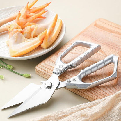 ✂️ ACQUISTA 2 OTTIENI 3! ✨ FORBICI DA CUCINA MULTIUSO - Taglia Ossa, Apri Confezioni e Schiaccianoci, Design Ergonomico e Lavabile 🍗🔧