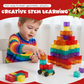 🏗️ Set di blocchi magnetici da costruzione per bambini👶✨