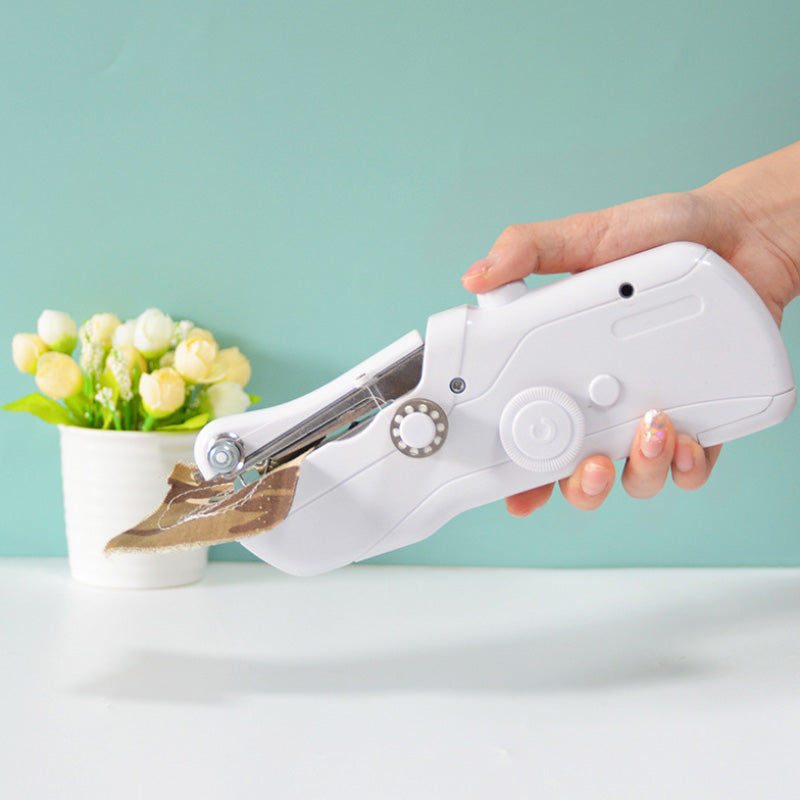 🧵 Mini macchina da cucire elettrica: leggera, portatile e facile da usare! ✨