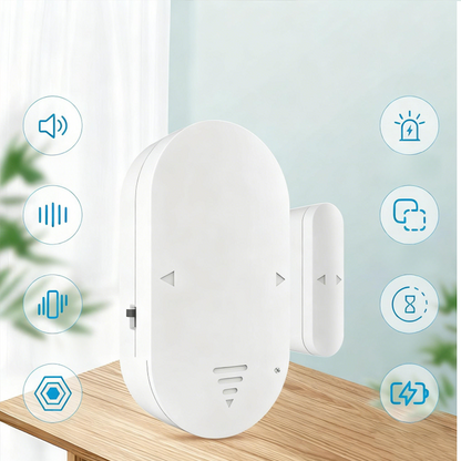Allarme Versatile 5 Modalità 🛡️: Sirena Potente, Carillon Delicato e Avviso Porta per Ogni Punto d'Accesso.