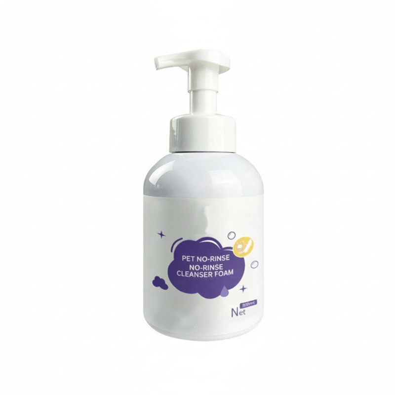 Pet No-Rinse Deodorizing Foam Shampoo