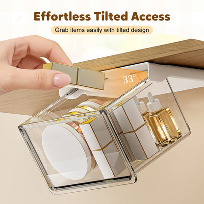 Organizzatore Trasparente a Cassetto per Armadietto