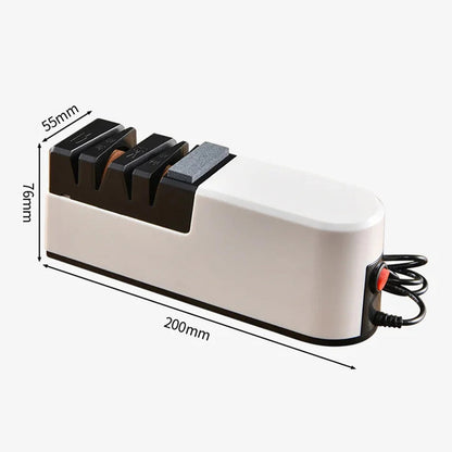 🔪 50% DI SCONTO ORA! ⚙️ Affilacoltelli Elettrico Professionale – Affilatura Rapida e Precisa, Multiangolo per Coltelli da Cucina e all’Aperto ✨📦