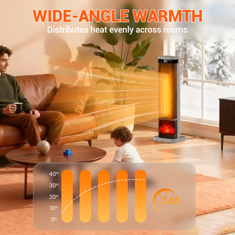 🔥🔥2-in-1 Space Heater & Humidifier