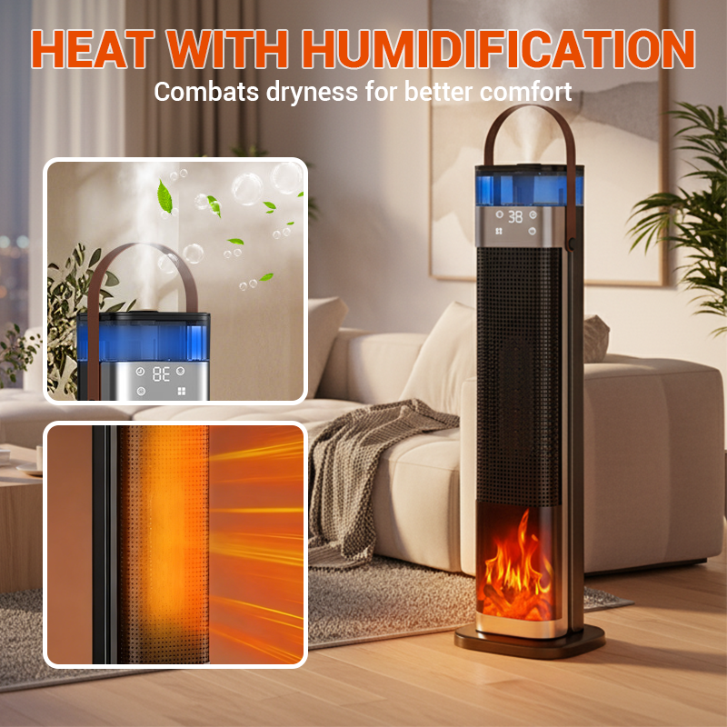 🔥🔥2-in-1 Space Heater & Humidifier