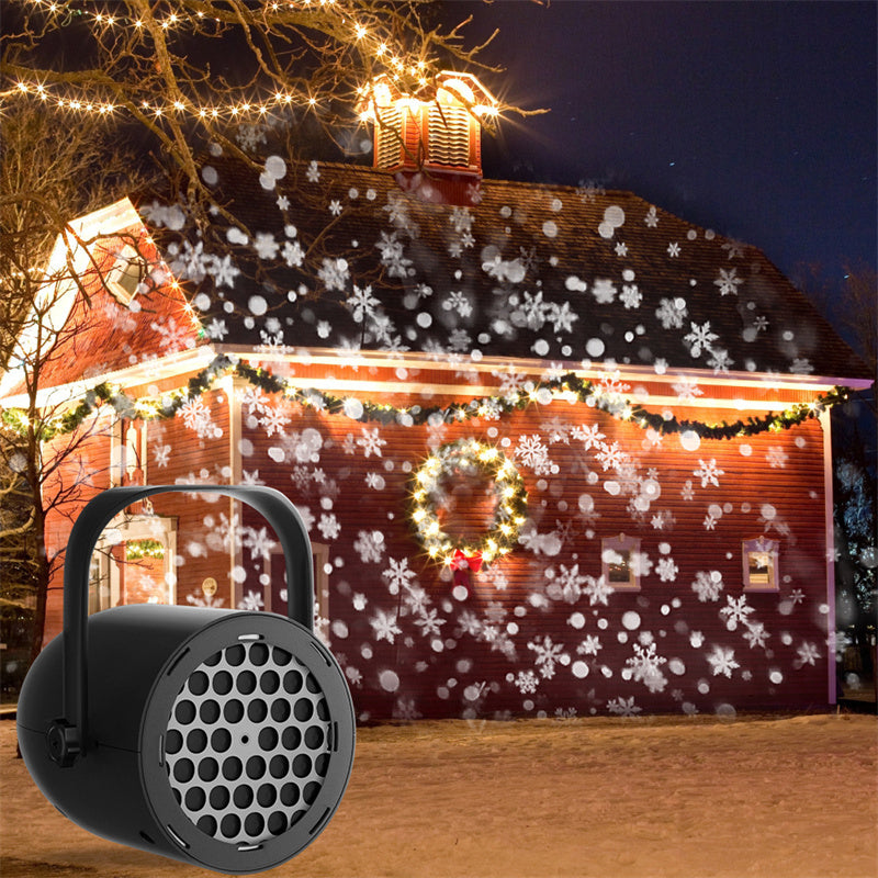 ✨OLTRE 50.000 PEZZI VENDUTI!🎅Proiettore natalizio USB🎄16 motivi festivi, angolo regolabile, portatile! Crea subito l’atmosfera di Natale a casa tua🎇