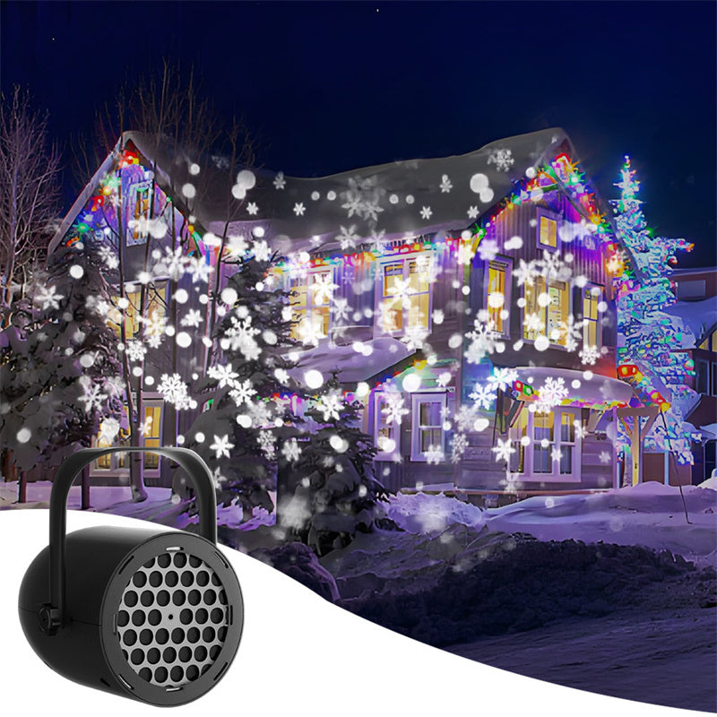 ✨OLTRE 50.000 PEZZI VENDUTI!🎅Proiettore natalizio USB🎄16 motivi festivi, angolo regolabile, portatile! Crea subito l’atmosfera di Natale a casa tua🎇