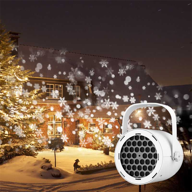 ✨OLTRE 50.000 PEZZI VENDUTI!🎅Proiettore natalizio USB🎄16 motivi festivi, angolo regolabile, portatile! Crea subito l’atmosfera di Natale a casa tua🎇