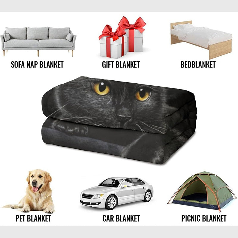 🐱 SCONTO DEL 60% ORA! 🔥 Coperta accogliente per tutte le stagioni - Ultra morbida e reversibile, perfetta per il divano e il letto 🛏️✨