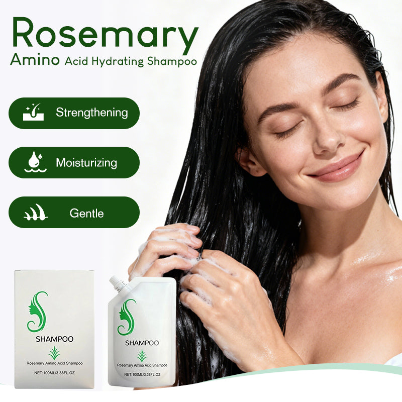 🌿Shampoo idratante con aminoacidi e rosmarino