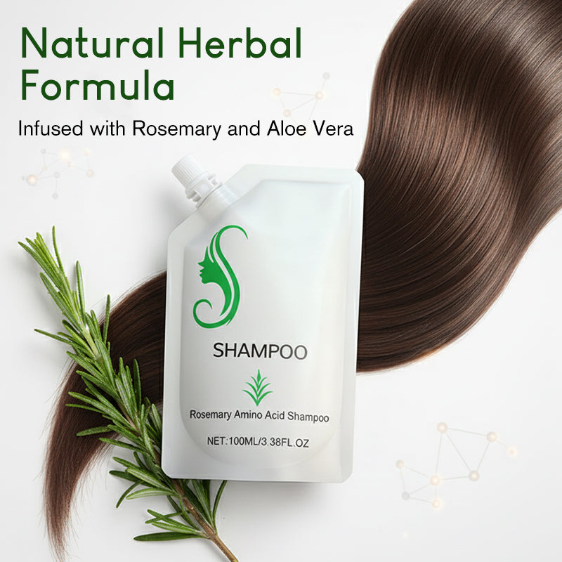 🌿Shampoo idratante con aminoacidi e rosmarino