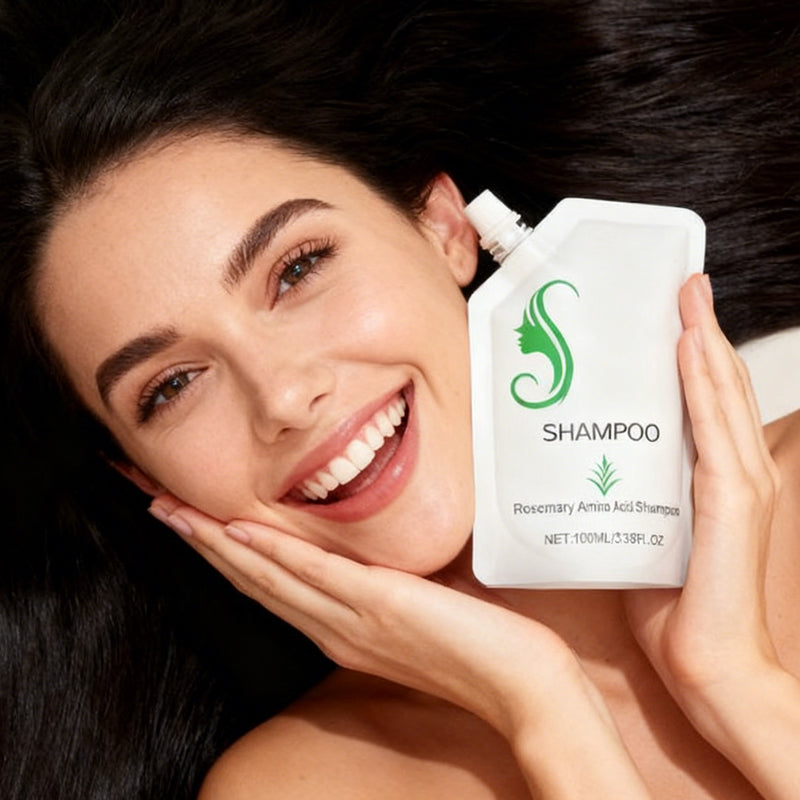 🌿Shampoo idratante con aminoacidi e rosmarino