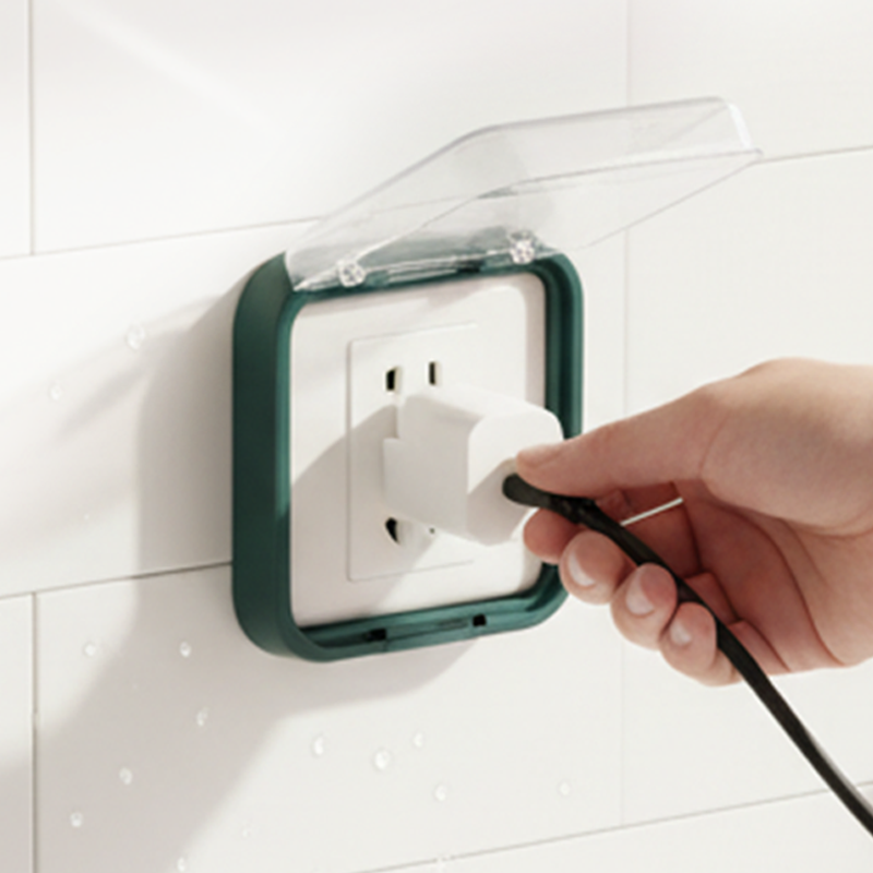 🥳2026 NUOVO ARRIVO🥳🔥OLTRE 50.000 VENDUTI! 🔌Copertura impermeabile autoadesiva per prese elettriche, facile da montare. Protegge le prese da acqua e polvere, ideale per bagno e cucina ✨