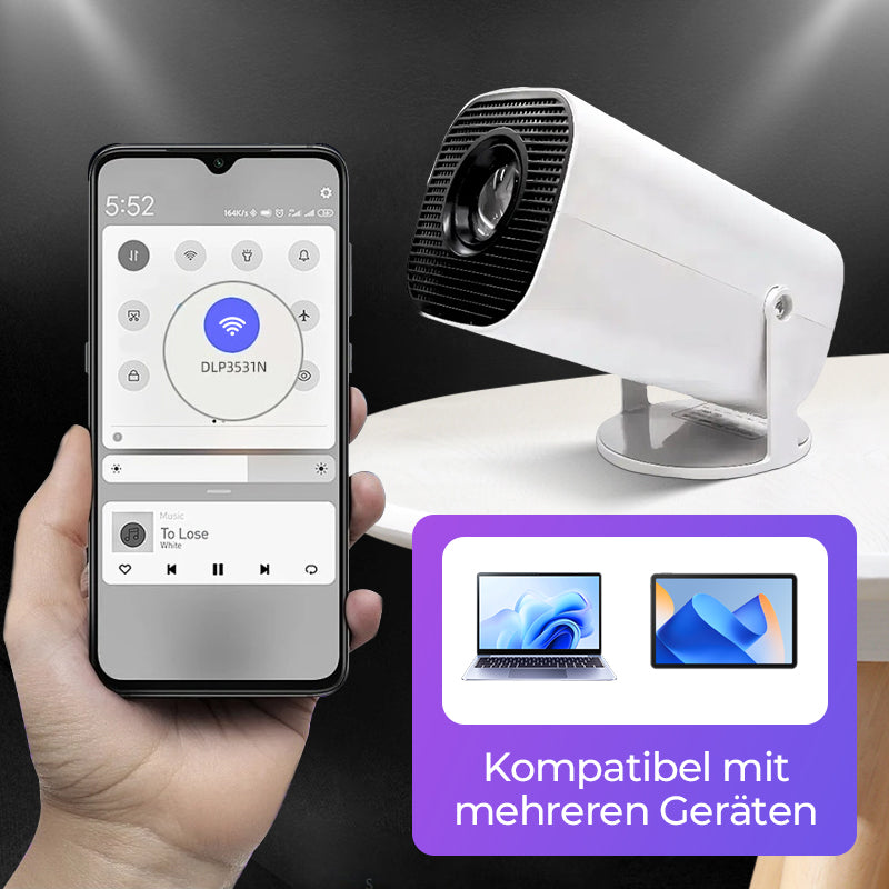 Proiettore WiFi 1080P HD per la casa