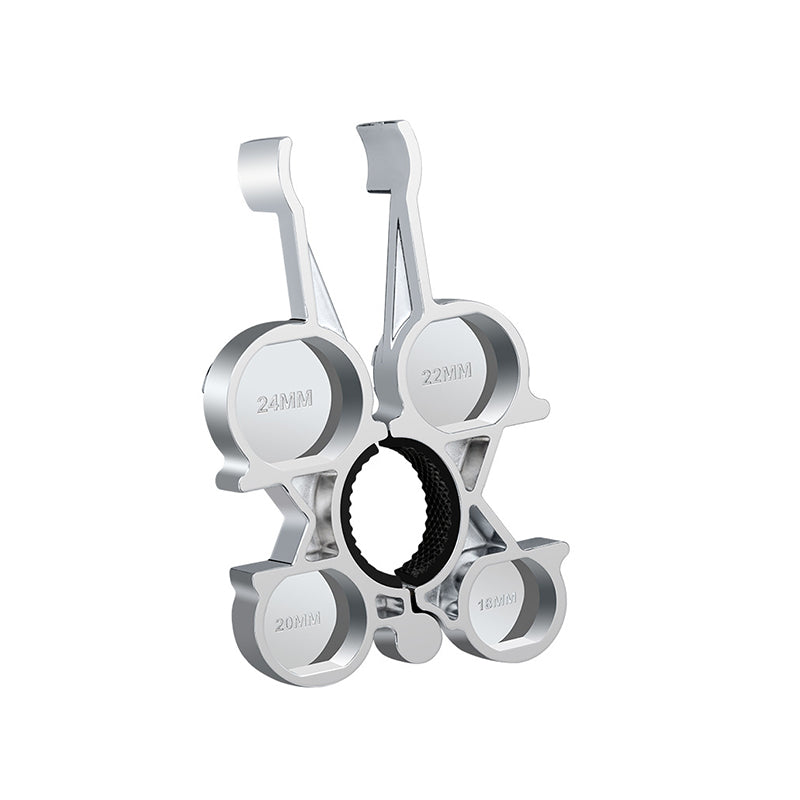 Strumento universale per la riparazione di aeratori e valvole per doccia