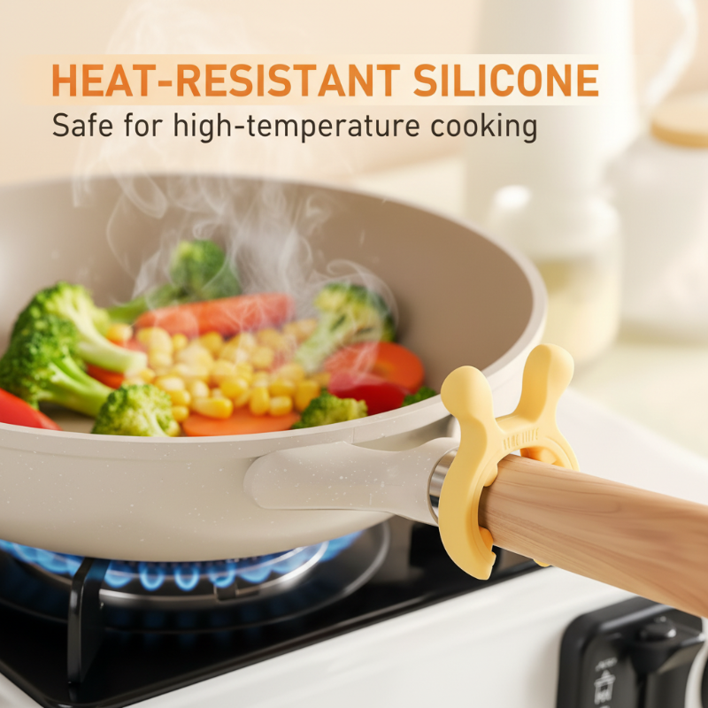 🔥Offerta natalizia a tempo limitato: 50% DI SCONTO!!!🔥Portaspatola multifunzione in silicone con manico per pentole