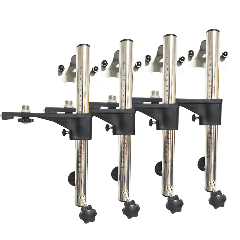 Staffa di montaggio a parete regolabile per livella laser