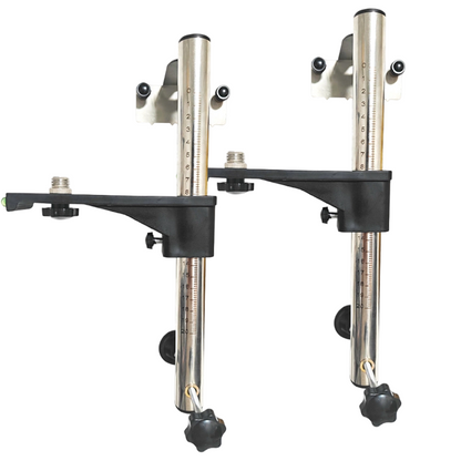 Staffa di montaggio a parete regolabile per livella laser