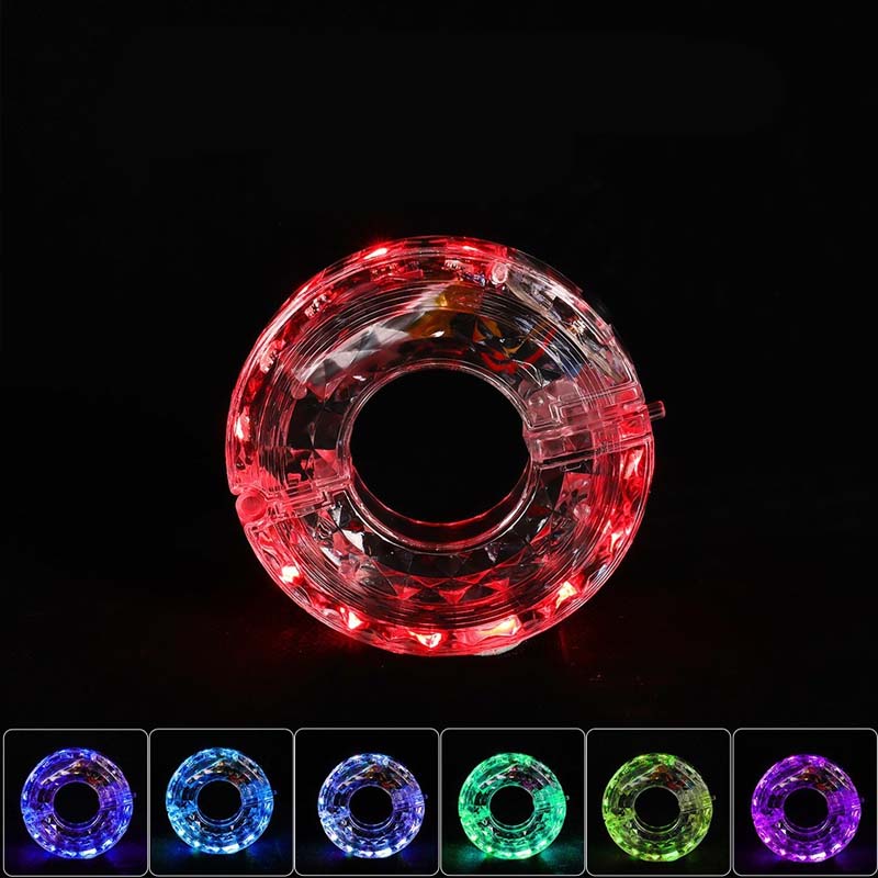 Luce LED per Mozzo Ruota Bici per Ciclismo Notturno