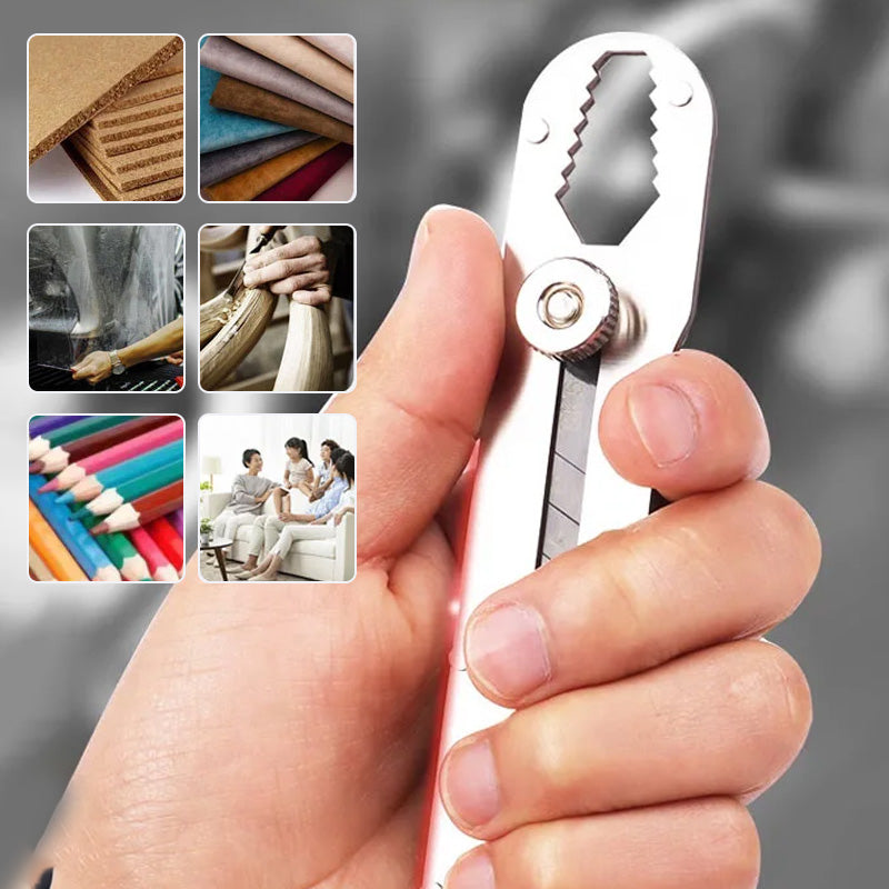 Coltello multiuso con lama retrattile a scatto