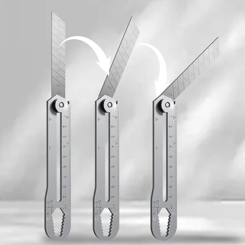 Coltello multiuso con lama retrattile a scatto
