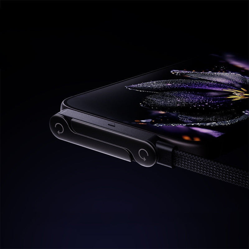 Cavo di ricarica rapida da 240 W con supporto regolabile per telefono