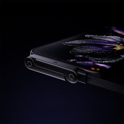 Cavo di ricarica rapida da 240 W con supporto regolabile per telefono