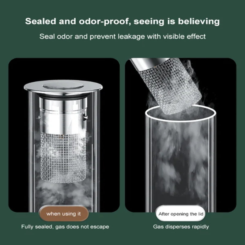 Filtro per scarico a pavimento in acciaio inox