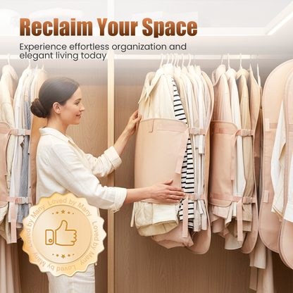 Custodia compressiva antipolvere per abiti da armadio