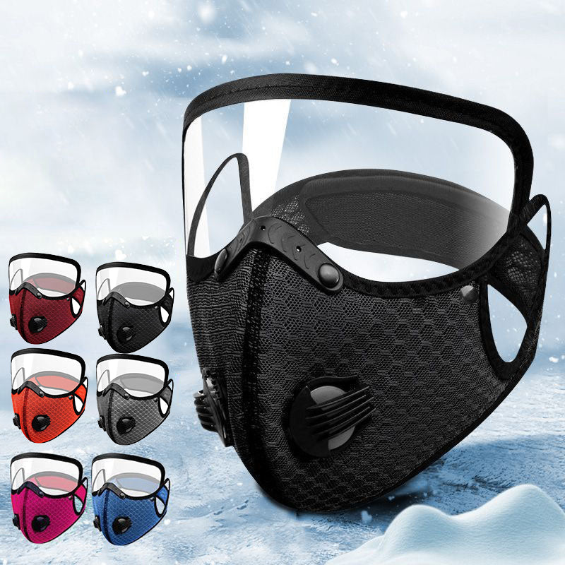 Maschera da Moto con Occhiali Antivento e Protezione UV