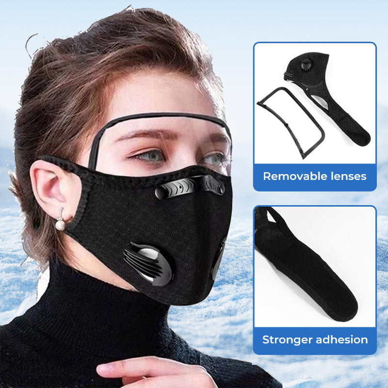 Maschera da Moto con Occhiali Antivento e Protezione UV
