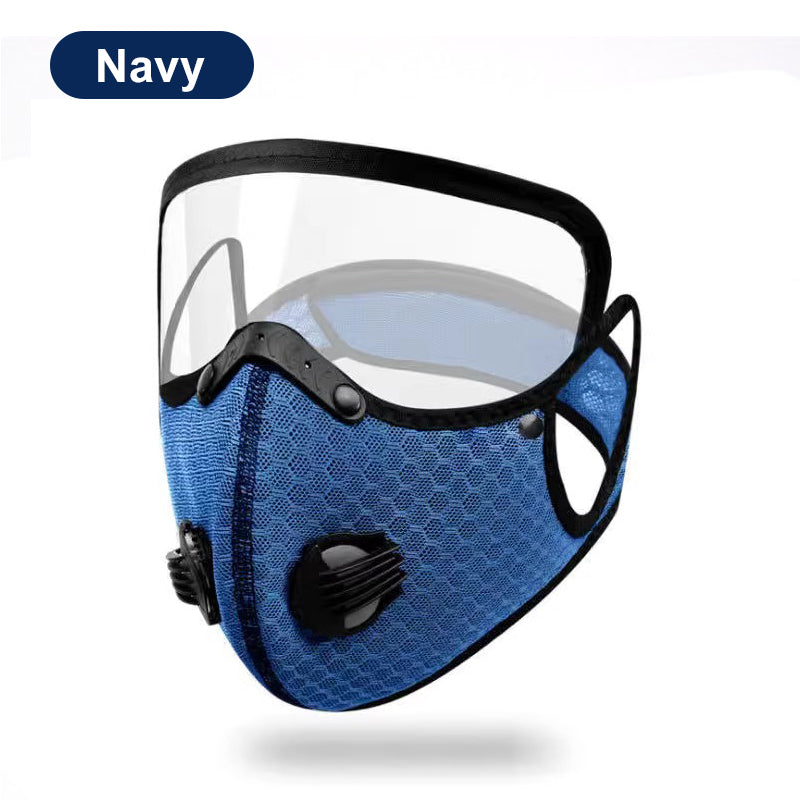 Maschera da Moto con Occhiali Antivento e Protezione UV