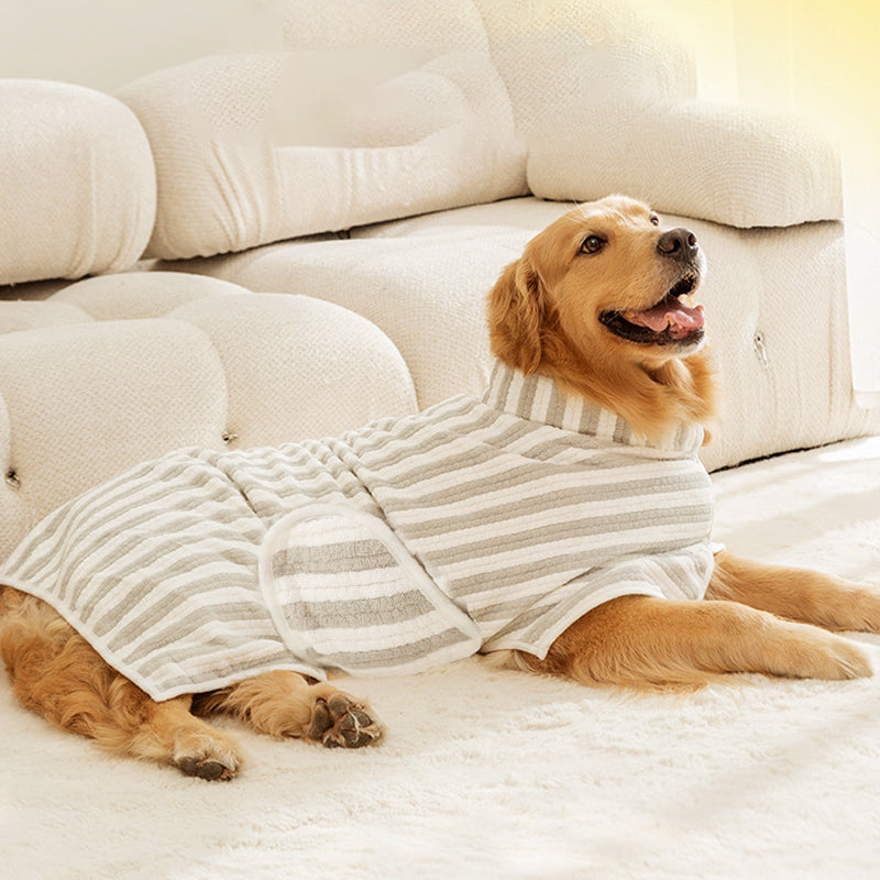 Accappatoio per Cani Morbido, Assorbente e ad Asciugatura Rapida