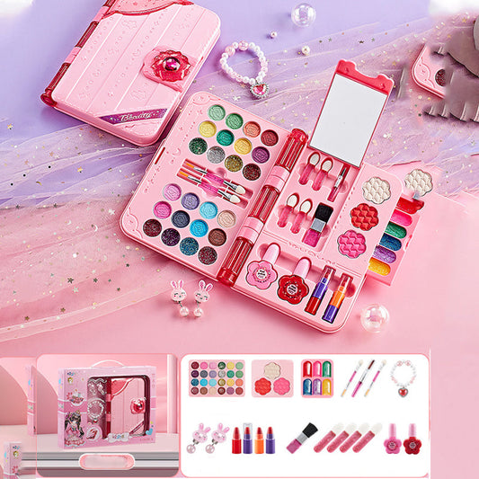🥳SUPER OFFERTA 2026🥳💞50.000+ VENDUTI!⚡🎀 50% SCONTO! Kit Trucchi da Principessa per Bambine – Set completo, fornito con cestino porta giochi. Design in stile reale e sicuro – divertimento creativo per le piccole principesse!