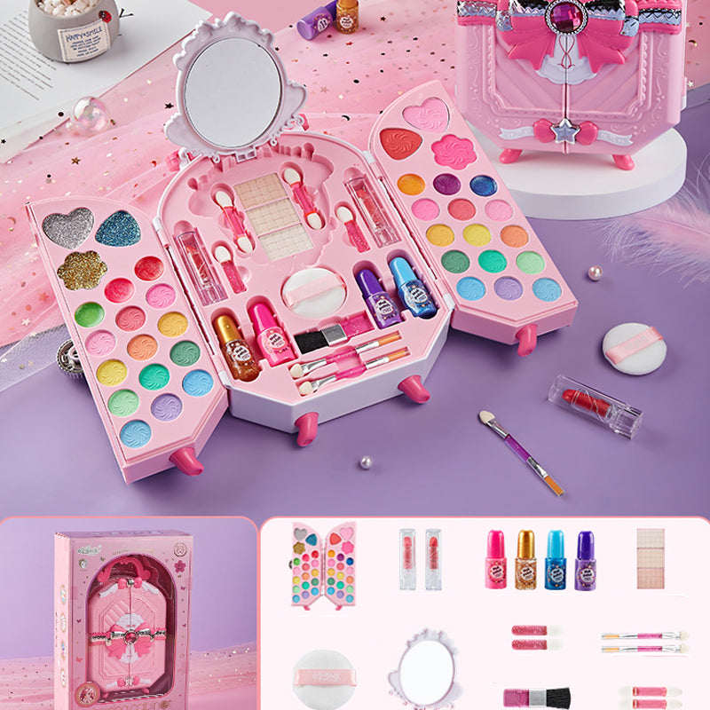 🥳SUPER OFFERTA 2026🥳💞50.000+ VENDUTI!⚡🎀 50% SCONTO! Kit Trucchi da Principessa per Bambine – Set completo, fornito con cestino porta giochi. Design in stile reale e sicuro – divertimento creativo per le piccole principesse!