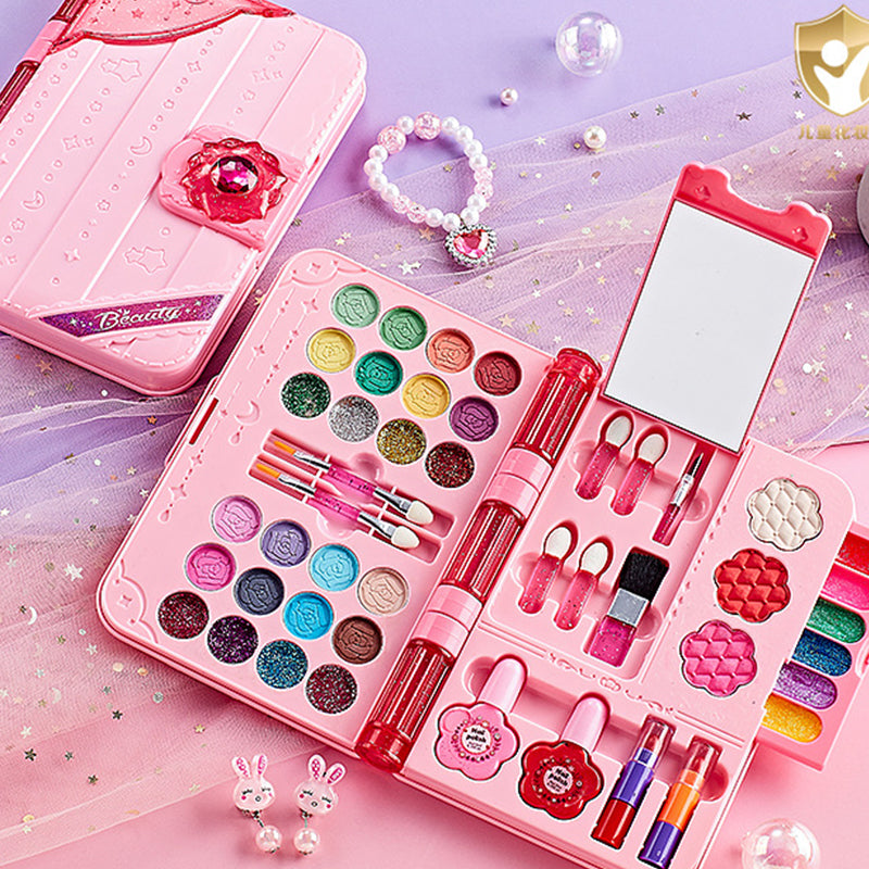 🥳SUPER OFFERTA 2026🥳💞50.000+ VENDUTI!⚡🎀 50% SCONTO! Kit Trucchi da Principessa per Bambine – Set completo, fornito con cestino porta giochi. Design in stile reale e sicuro – divertimento creativo per le piccole principesse!