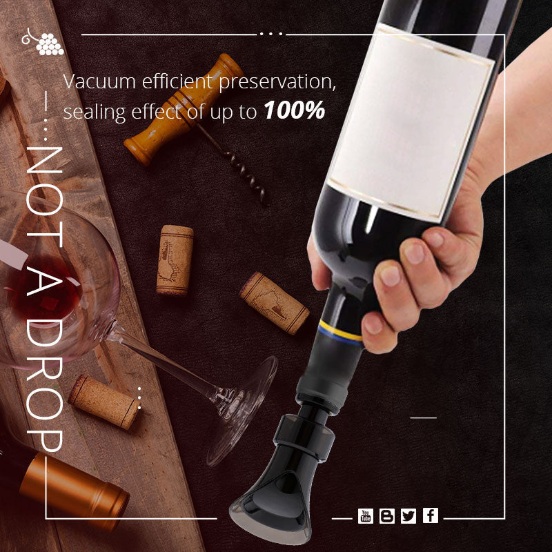 🍷 Versa Senza Togliere il Tappo – Tappo Versatore 2-in-1 per Vino | −50%