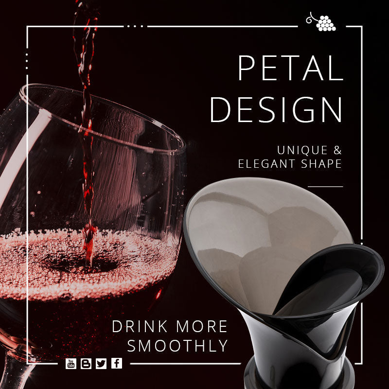 🍷 Versa Senza Togliere il Tappo – Tappo Versatore 2-in-1 per Vino | −50%