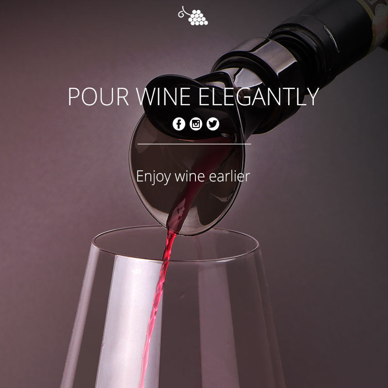 🍷 Versa Senza Togliere il Tappo – Tappo Versatore 2-in-1 per Vino | −50%