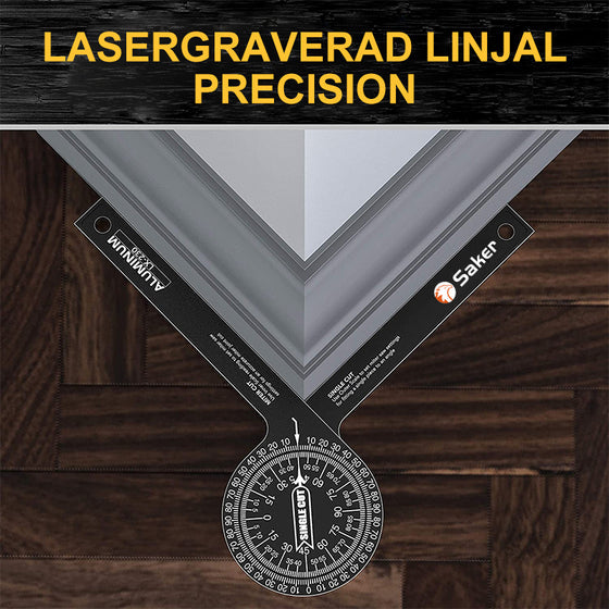 🔥-50% OFFERTA LIMITATA📐 Goniometro per sega 7", incisione laser, blocco 1 mano, taglio perfetto dei battiscopa al primo colpo 🛠️✨