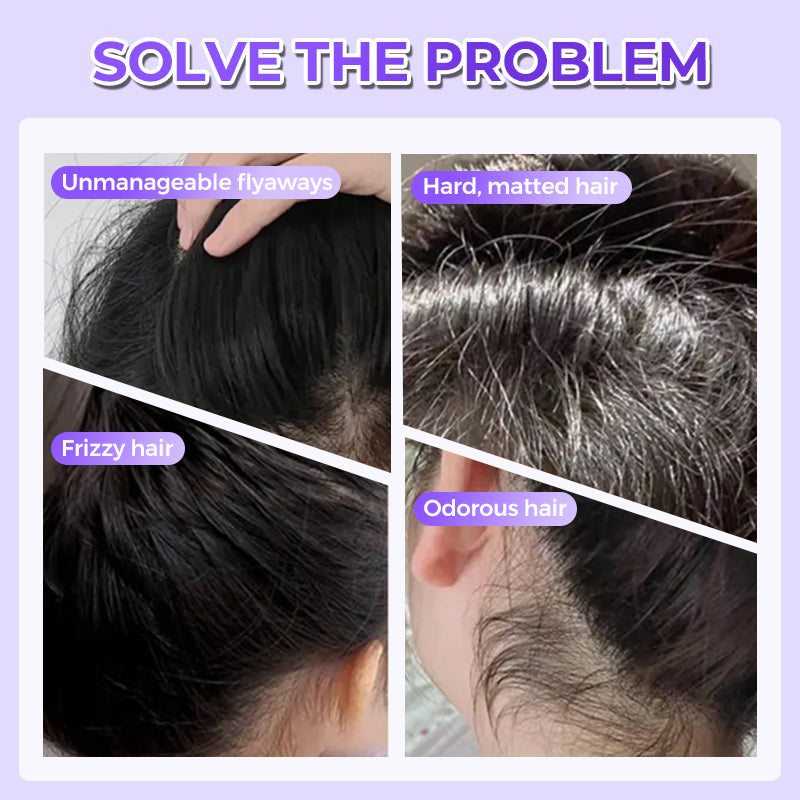 🦋 ACQUISTA 2, RICEVI 1 GRATIS ! ✨ Pettine per lo Styling con Crema per Capelli – Domina la Crespo, Aggiunge Lucentezza & Perfetto per quando sei in Movimento 💇‍♀️