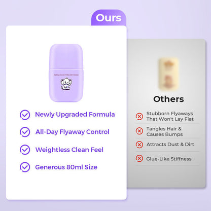 Pettine per lo styling con crema per capelli