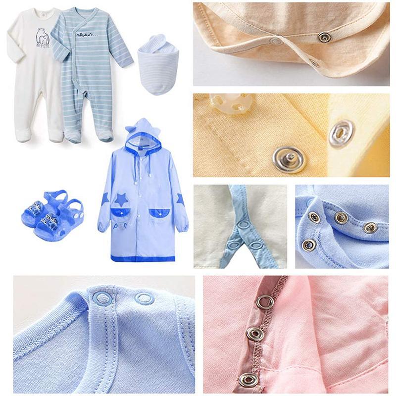 🪡 50% DI SCONTO! 🔘 Strumento Fai da Te per Bottoni Automatici – Senza Cuciture, Facile da Usare & Riparazioni Rapide ✨🧵