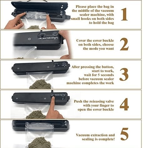 (⏳Sconto del 50% per un periodo limitato⏰)Macchina per la conservazione sottovuoto