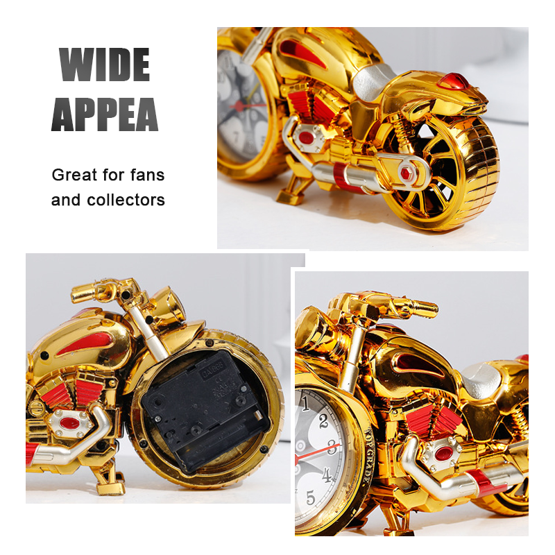 Sveglia creativa a forma di motocicletta