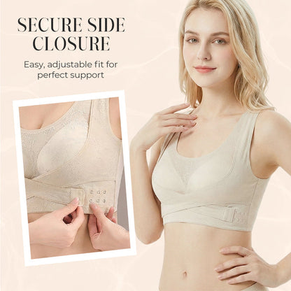 Reggiseno Comfort Incrociato Effetto Lifting e Modellante