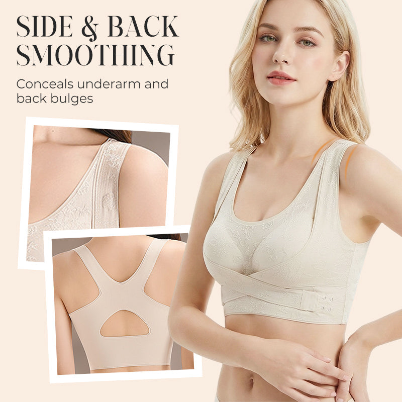 Reggiseno Comfort Incrociato Effetto Lifting e Modellante